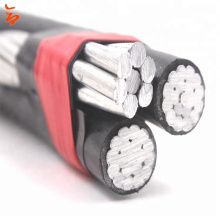 1/0 awg Purpura ASTM Standard 3C service drop abc cable Scrap Xlpe Aerial bundle cable aac Bare Neutral online shopping website